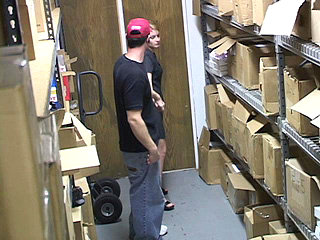 Lucky Guy Fucks His Co-worker During The Break While Hidden Cam Is Taping Them In Action.